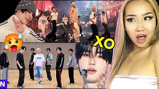 ENHYPEN XO Only If You Say Yes 💙 MV DANCE PRACTICE amp LIVE PERFORMANCE  REACTION [upl. by Grantland]