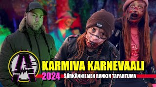 Karmiva Karnevaali 2024  Särkänniemen rankin tapahtuma [upl. by Ateiluj]