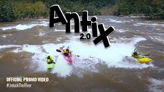 Jackson Kayak Antix 20  Whitewater Kayak [upl. by Atinauj927]