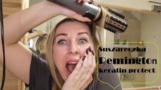 Prezentacja Szczotko  Suszarki Remington Keratin Protect [upl. by Ailliw]