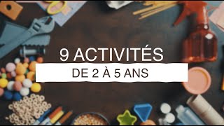 9 ACTIVITÉS AMUSANTES À FAIRE AVEC LES ENFANTS POUR DÉVELOPPER LA MOTRICITÉ FINE [upl. by Burke]