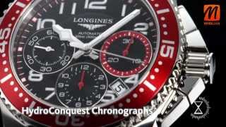 LONGINES L3 643 4 96 6 HydroConquest Мужские наручные часы [upl. by Einobe504]