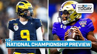 National Championship Preview Live From Houston  B1G Today [upl. by Adnerb]