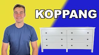 Koppang 6 Drawer Dresser IKEA Tutorial [upl. by Utta912]