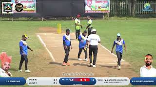 GBWarriors vs NGSports Kondheri Match  Titwala Dhamaka League 2024 [upl. by Harifaz]