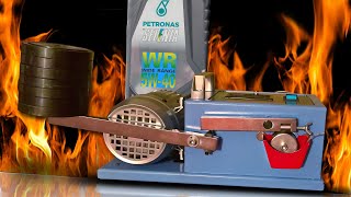 Petronas Selenia WR 5W40 Engine Oil Test 100°C Piotr Tester [upl. by Stoll]