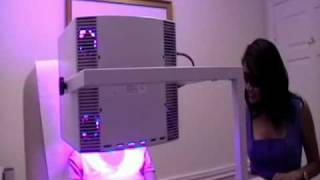 Photodynamic TherapyPDT For Skin Cancer Demonstration [upl. by Anai]