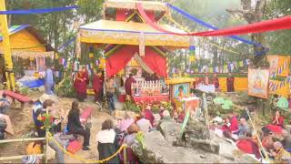 cremation ceremony of Sogyal Rinpoche at Tashiding west Sikkim [upl. by Calley]