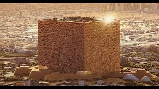 Construction begins on worlds largest building in Saudi Arabia with colossal 1300ft cube [upl. by Arual843]