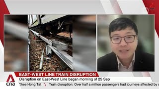 EastWest Line disruption Assoc Prof Raymond Ong on the complexities of repairing track damage [upl. by Pamella]