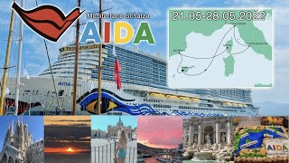 AIDAcosma Mittelmeer Vlog l Mediterrane Schätze I 7 Tage alleine auf AIDA l Josily [upl. by Roberta751]