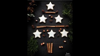 Saftige Zimtsterne  Tarçınlı Yıldız Kurabiye Cinnamon Star Cookies [upl. by Aillicirp258]