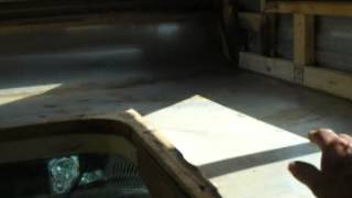 c class motorhome over cab bed loft rebuild 2 [upl. by Meehar]