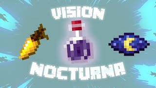 🌚 Como HACER una pocion de VISION NOCTURNA en MINECRAFT [upl. by Ohce876]