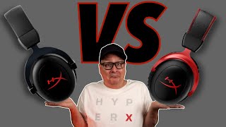 HyperX Cloud Core Wireless VS HyperX Cloud 2 Wireless [upl. by Nairde840]