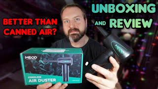 MECO ELEVERDE Cordless Compressed Air Duster Unboxing amp Review Better Than Canned Air [upl. by Juliana]