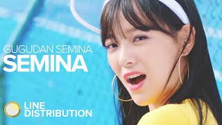 GUGUDAN SEMINA  Semina Line Distribution [upl. by Broddie497]