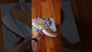 New Balance 990v6 quotWorkwear Brownquot First Look newbalance sneakers shorts [upl. by Steddman568]