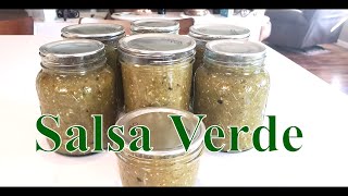 Fire Roasted Tomatillo Salsa Verde With Lindas Pantry [upl. by Gowon929]