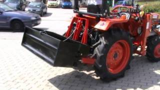 Kippmulde TM120H Heckkippmulde für Kubota Mitraktoren [upl. by Azarria503]