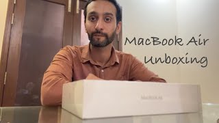 Unboxing my Apple MacBook Air M1 [upl. by Blanka]