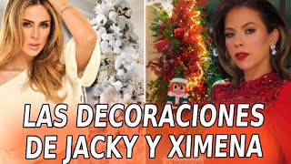 🎄😍Jacky Bracamontes y Ximena Duque COMPARTEN sus apoteósicos ÁRBOLES DE NAVIDAD [upl. by Island]