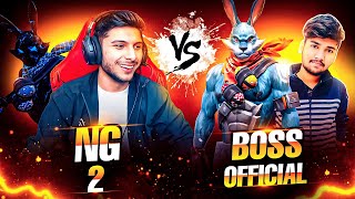 FINALLY tagarugaming 🤝 BOSSOFFICIAL99📈 👾NonstopGaming SHOCKED ON LIVE🥵GARENA FREE FIRE🔥 [upl. by Hanad609]