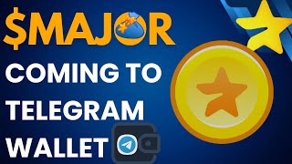 Major Token is coming to Telegram wallet Claim your DUST now [upl. by Laurin583]