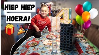 DEVRAN IS JARIG 4 JAAR 🎉🎈🙌  VLOG 73  FAMILIE VLOGGERS [upl. by Namhcan]