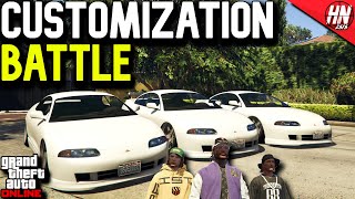 Maibatsu Penumbra FF Customization Battle ft NoProblemCheating twingomp4  GTA Online​ [upl. by Sollars]