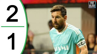 Lionel Messi  Atlanta United vs Inter Miami 21 Extended Highlights amp Goals 2024 [upl. by Kohsa377]