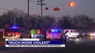 Crashes on the rise on Tennessee highways [upl. by Claresta]