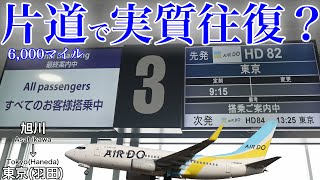 お得な特典航空券の発券方法教えます！AIR DO 旭川→東京羽田 [upl. by Eiroc]