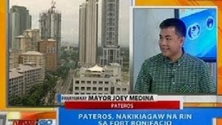 NTG Pateros nakikiagaw na rin sa Fort Bonifacio [upl. by Ushijima]