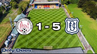 First day back  Brechin City 15 Dundee FC  Only Dees [upl. by Ynavoeg]