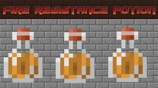 ✔How to Brew Fire Resistance Potion in Minecraft 1112 [upl. by Wilda457]