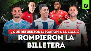 Los FICHAJES que llegaron al FÚTBOL PERUANO para el 2023 ¿Quién se reforzó mejor [upl. by Semadar]