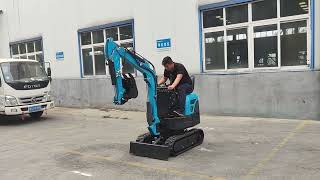 Small Crawler Digger Hydraulic Excavator Mini Excavators [upl. by Lexie]