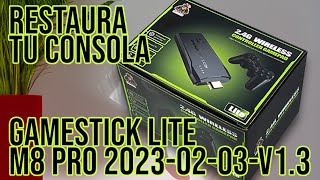 Resuelve el problema sin señal HDMI GameStick Lite 4k M8Pro 20230203V13 no prende ni da imagen [upl. by Iras]