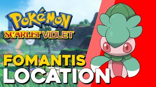 Pokemon Scarlet amp Violet Fomantis Location [upl. by Jamin]