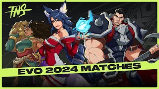 EVO 2XKO Matches Apologyman NerdJosh Combofiend Clockwork JMCrofts [upl. by Tannen]