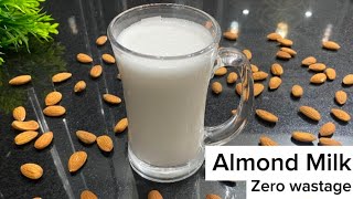 how to make almond milk  almond milk recipe  almond milk by cooking with mamoona [upl. by Donn]