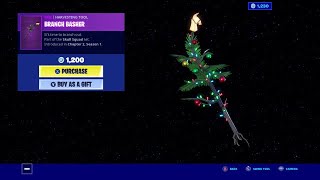 Buying the branch basher pickax Fortnite December 14 2019 [upl. by Neelyar]