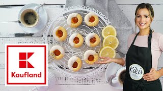 Weihnachtsgebäck  Zitronenkekse mit Marmelade und Glasur backen  Kaufland [upl. by Lopez]