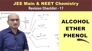 Alcohol Ether amp Phenol  Revision Checklist 17 for JEE amp NEET Organic Chemistry [upl. by Nirraj]