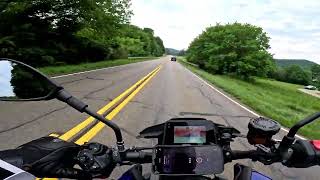 2024 Yamaha MT09 4th5th Gear Acceleration [upl. by Zinn]