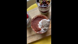 Three ways with proteinrich chia pudding [upl. by Manwell]