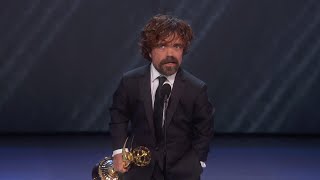 70th Emmy Awards Peter Dinklage Wins For Outstanding Supporting Actor In A Drama Series [upl. by Serolod]