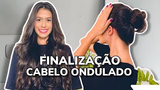 FINALIZAÇÃO PARA CABELO ONDULADO 2A por Mirella Martins [upl. by Chicky]