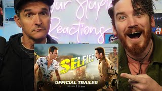 SELFIEE Official Trailer  Akshay Kumar Emraan REACTION [upl. by Anilecram]